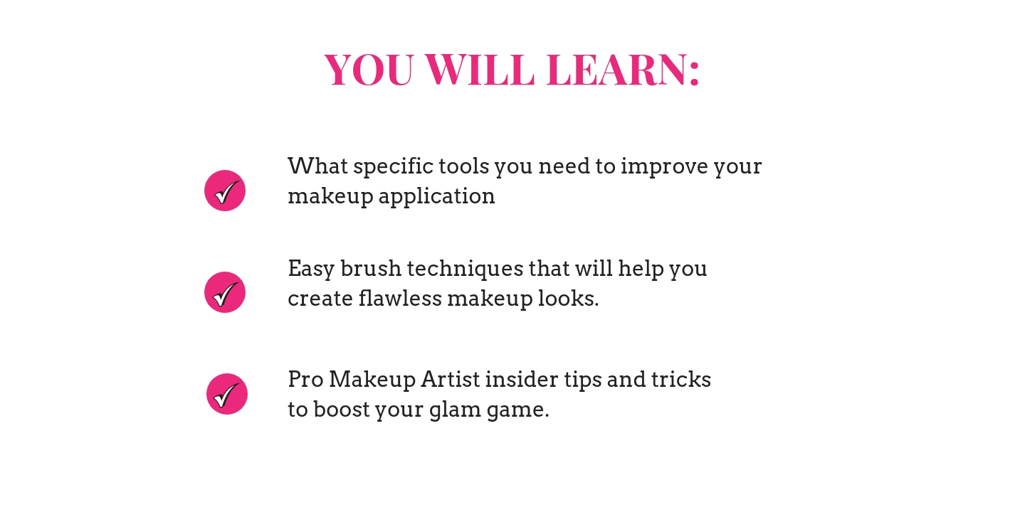 Pro Makeup Artist Lessons